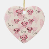 Décoration En Céramique Noël axolotl (Dos)