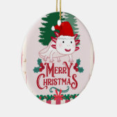 Décoration En Céramique Noël axolotl (Droite)