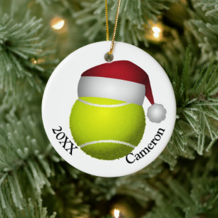 Décoration En Céramique Noël Balle de Tennis