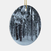 Décoration En Céramique Noël blanc (Droite)
