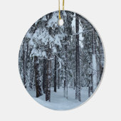 Décoration En Céramique Noël blanc (Gauche)