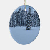 Décoration En Céramique Noël blanc de Tahoe ! (Droite)