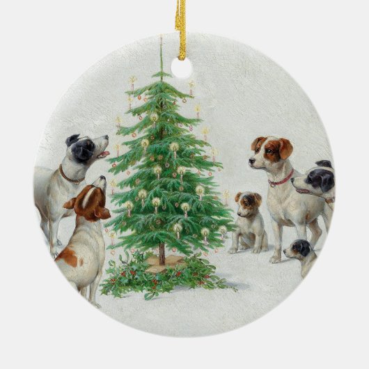 Décoration En Céramique Noël | Carl Reichert (Dos)