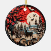 Décoration En Céramique Noël Christian Personnalisé Russe (Devant)