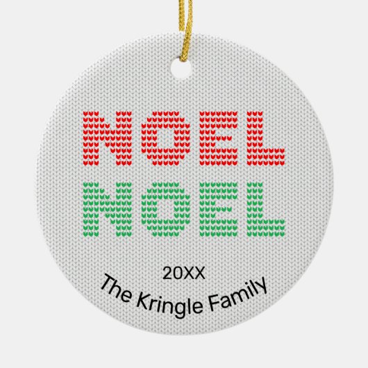 Décoration En Céramique Noel Christmas Photo (Devant)