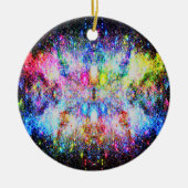 Décoration En Céramique Noël dans l'ornement spatial (Devant)