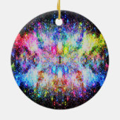 Décoration En Céramique Noël dans l'ornement spatial (Dos)