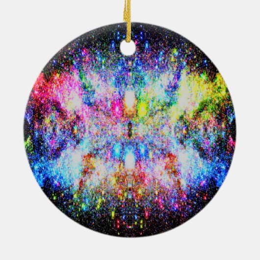 Décoration En Céramique Noël dans l'ornement spatial (Dos)