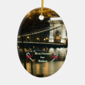 Décoration En Céramique Noël de Budapest (Devant)