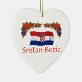 Décoration En Céramique Noël de la Croatie (Droite)