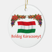 Décoration En Céramique Noël de la Hongrie (Gauche)