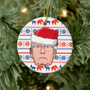 DÉCORATION EN CÉRAMIQUE NOËL DE MITCH MCCONNELL