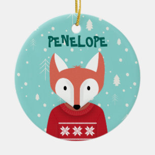 Décoration En Céramique Noël de région boisée
