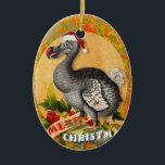 Décoration En Céramique Noël Dodo Bird<br><div class="desc">© El Diputado,  2015</div>