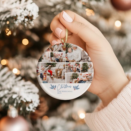 Décoration En Céramique Noël Doodline Art Holiday