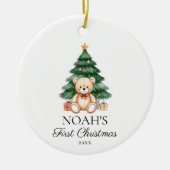 Décoration En Céramique Noël du bébé (Devant)