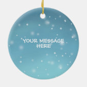 Décoration En Céramique Noël du mignon Axolotl (Dos)