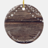 Décoration En Céramique Noël du Père Noël du Père Noël (Dos)