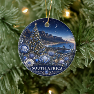 Décoration En Céramique Noël en Afrique du Sud Scenic Keepsake