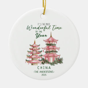 Décoration En Céramique Noël en Chine Voyage personnalisé