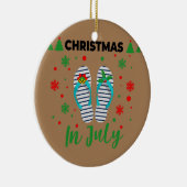 Décoration En Céramique Noël en juillet Summer Beach Vacances Retourner (Droite)