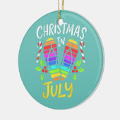 Décoration En Céramique Noël En Juillet Vacances D'Été (Gauche)