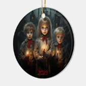 Décoration En Céramique Noël gothique passé (Gauche)