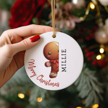 Noël homme en pain d'épices personnalisé pour enfa