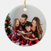 Décoration En Céramique Noël Joie Nutcracker aquarelle photo (Dos)