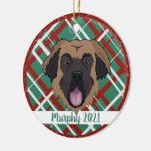 Décoration En Céramique Noël Leonberger (Gauche)