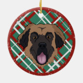 Décoration En Céramique Noël Leonberger (Dos)