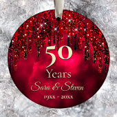 Décoration En Céramique Noël mariage anniversaire parties scintillant roug