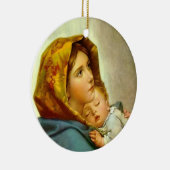 Décoration En Céramique Noël Marié Noël catholique (Droite)