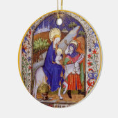 Décoration En Céramique Noël médiéval (Gauche)