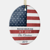 Décoration En Céramique Noël militaire (Droite)