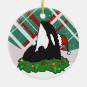 Décoration En Céramique Noël Orca (Dos)