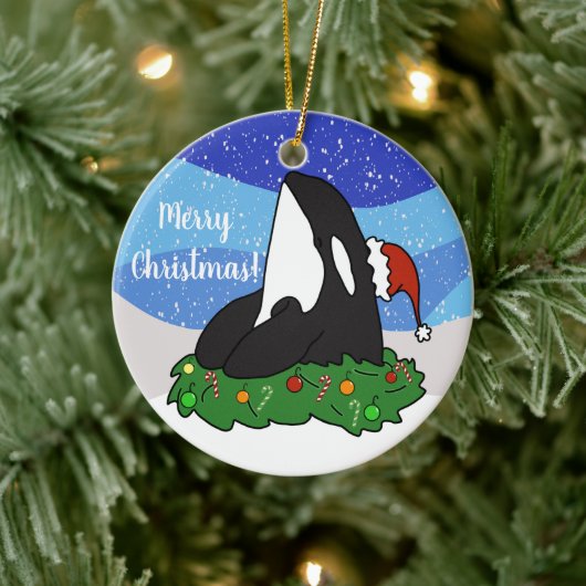 Décoration En Céramique Noël Orca (Arbre)