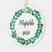 Décoration En Céramique Noël personnalisé (Gauche)