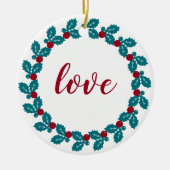 Décoration En Céramique Noël personnalisé (Devant)