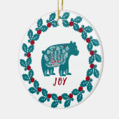 Décoration En Céramique Noël personnalisé (Gauche)