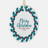 Décoration En Céramique Noël personnalisé (Droite)