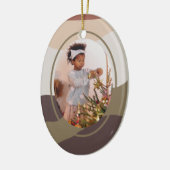 Décoration En Céramique Noël photo Abstraite rétro (Gauche)