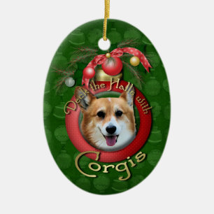 Décoration En Céramique Noël - plate-forme les halls - Corgis - Owen