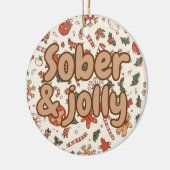 Décoration En Céramique Noël Sobre (Gauche)