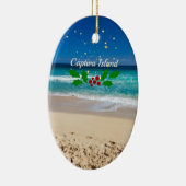 Décoration En Céramique Noël sur l'île de Captiva, Floride (Droite)