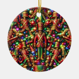 Décoration En Céramique NOËL ~ Tin Soldats 19e siècle ~ Tin Soldiers