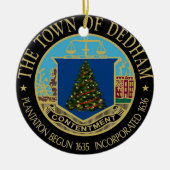 Décoration En Céramique Noël très dedham (Devant)