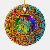 Décoration En Céramique NOËL ~ Trois rois ~ (Dos)