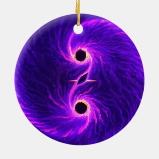 Décoration En Céramique Noirs (Dos)