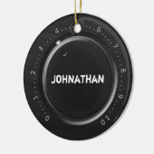 Décoration En Céramique Nom de coutume de bouton de volume (Gauche)